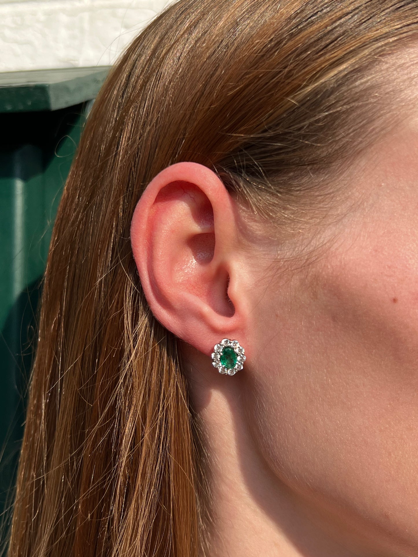 Eternel Earrings in Platinum