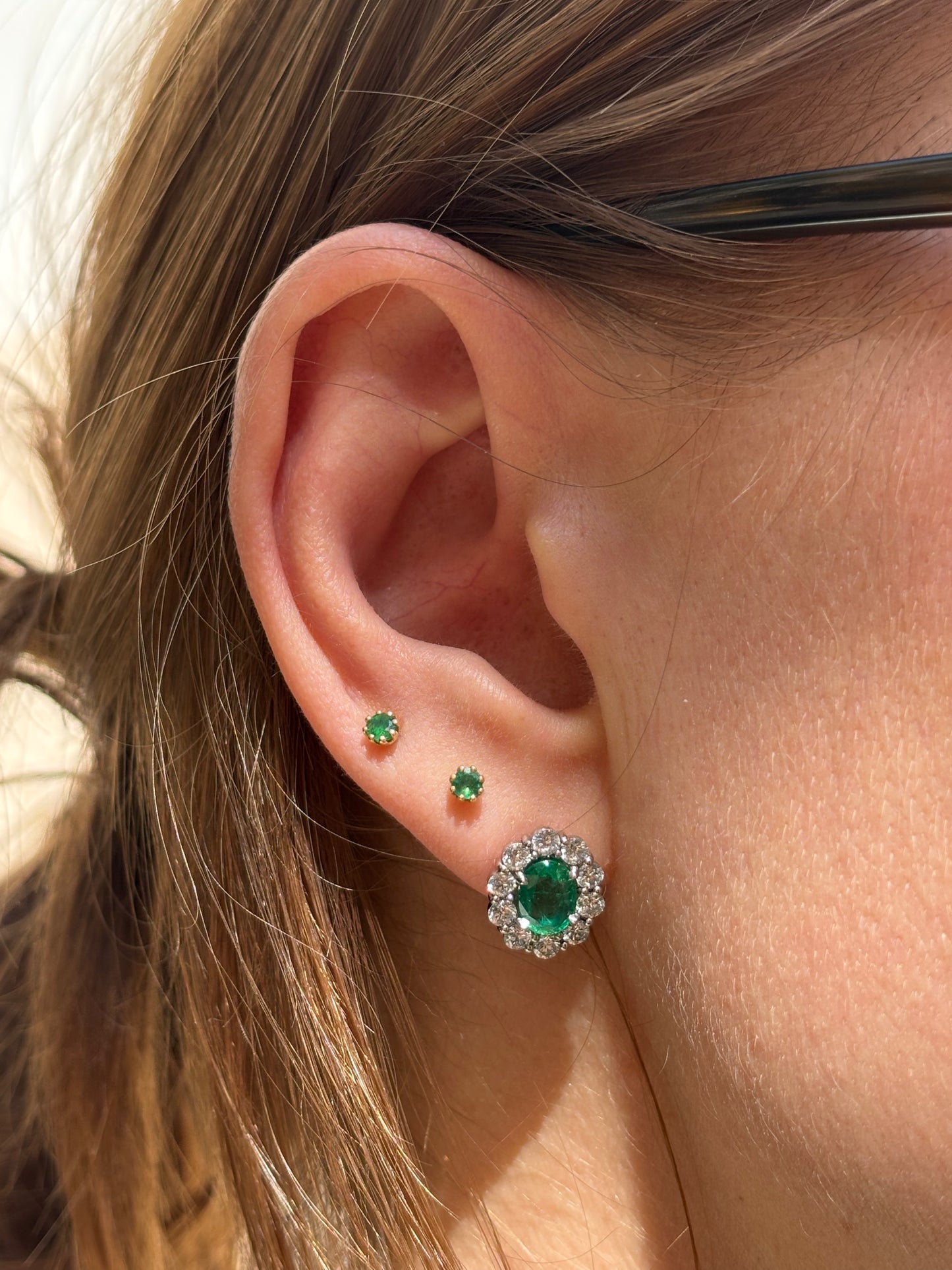Eternel Earrings in Platinum