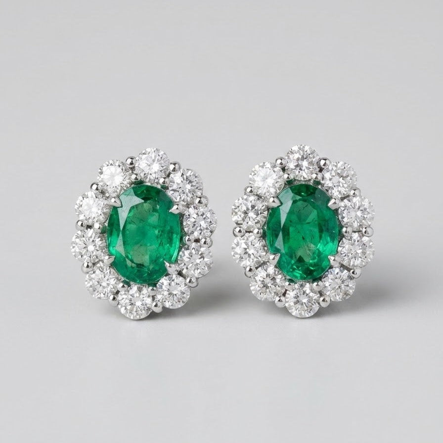 Eternel Earrings in Platinum