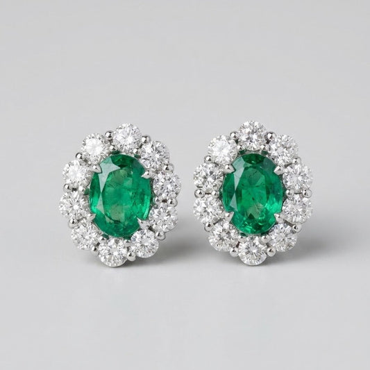 Eternel Earrings in Platinum